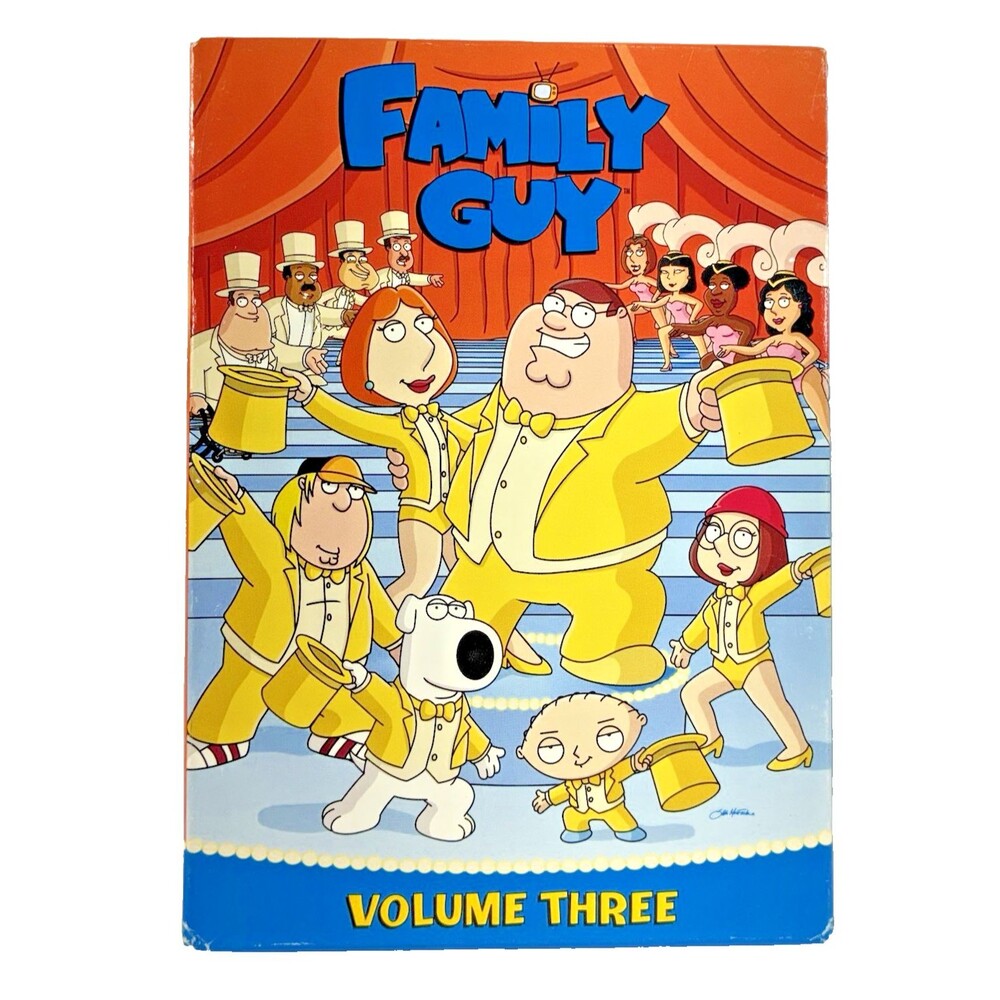 Family Guy Volume Three 20th Century Fox Vintage 2005 DVD Box Set Tested